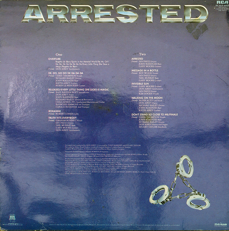  The Royal Philharmonic Orchestra & Friends Arrested (The Music Of The Police)  в продаже