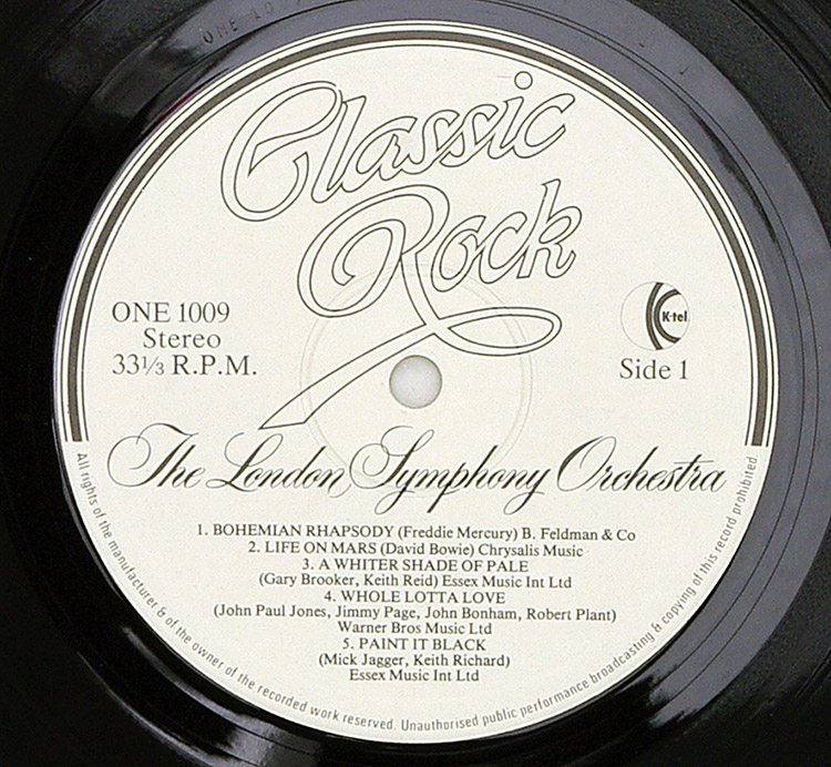  The London Symphony Orchestra Classick Rock в продаже