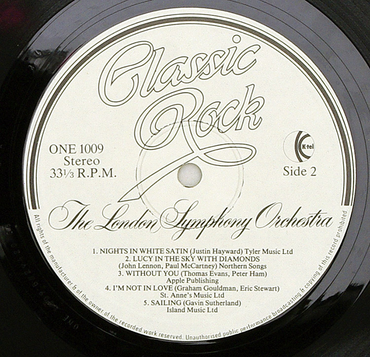  The London Symphony Orchestra Classick Rock в продаже