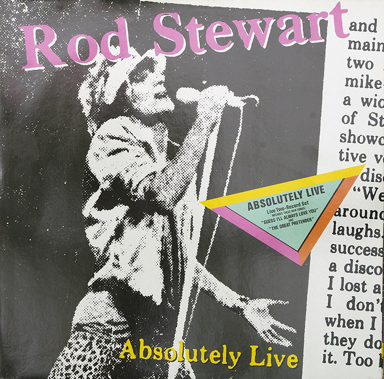  Rod Stewart Absolutely Live в продаже