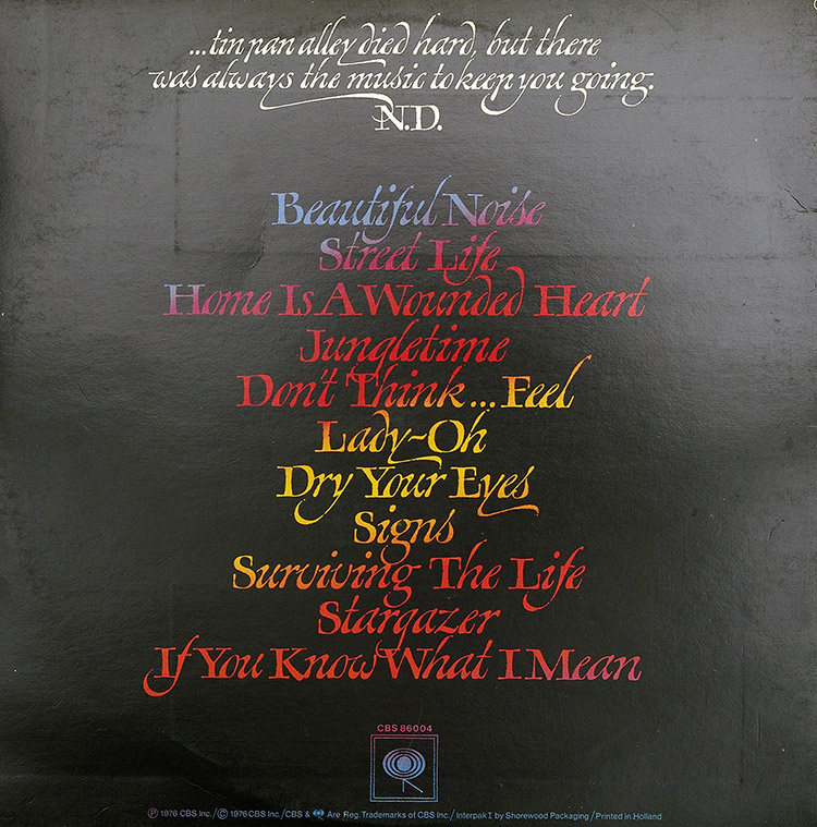  Neil Diamond Beautiful Noise в продаже