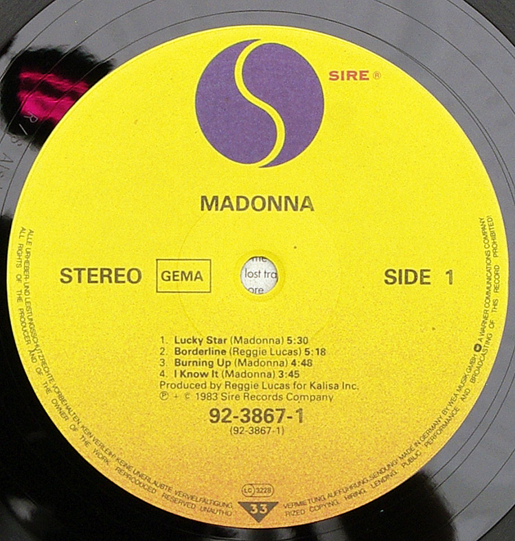  MADONNA Madonna в продаже