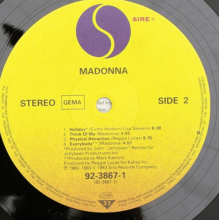  MADONNA Madonna в продаже