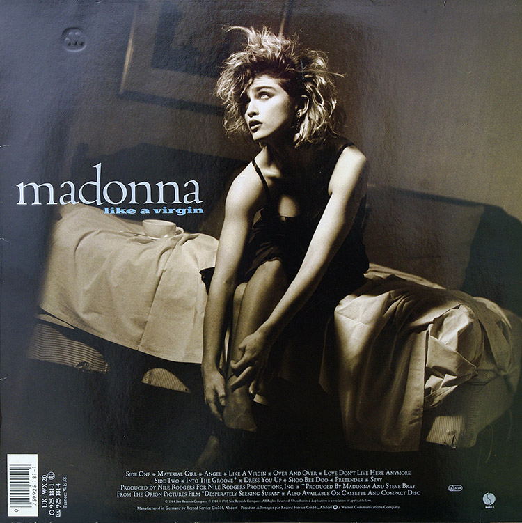  MADONNA Like A Virgin в продаже