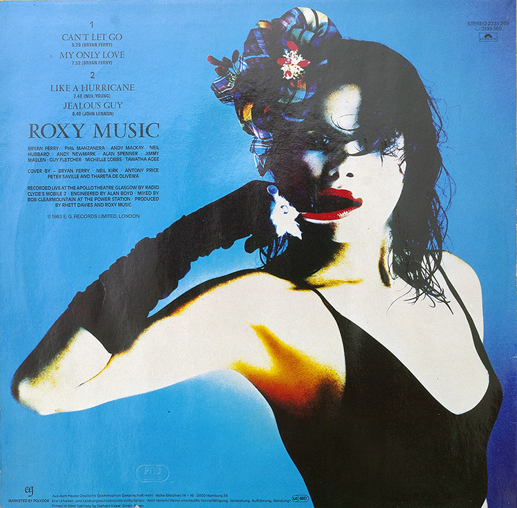  ROXY MUSIC The High Road в продаже