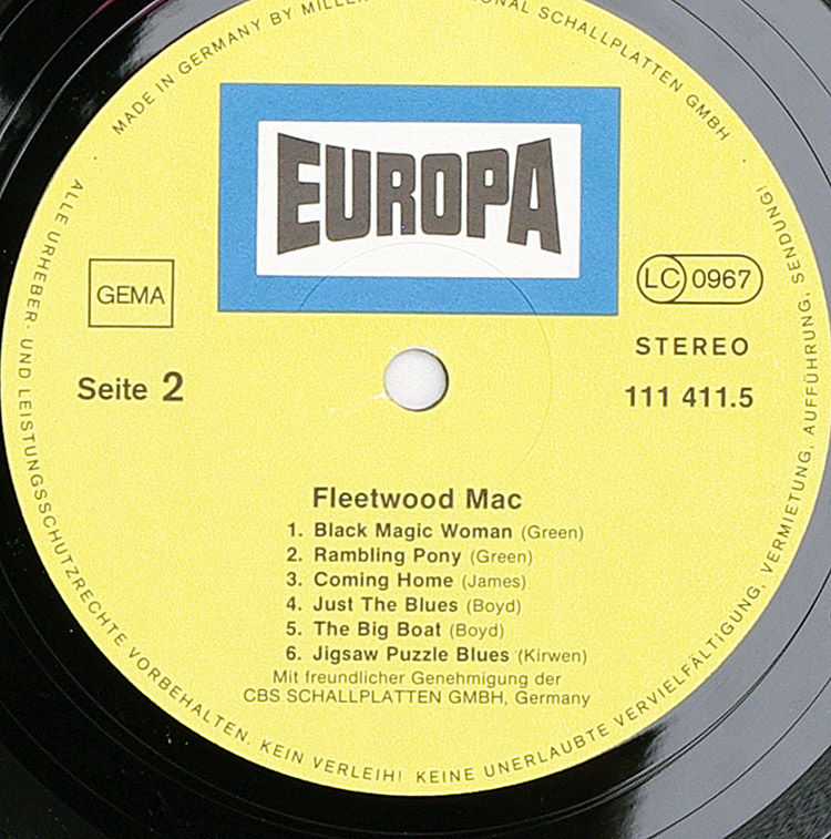  FLEETWOOD MAC Fleetwood Mac в продаже