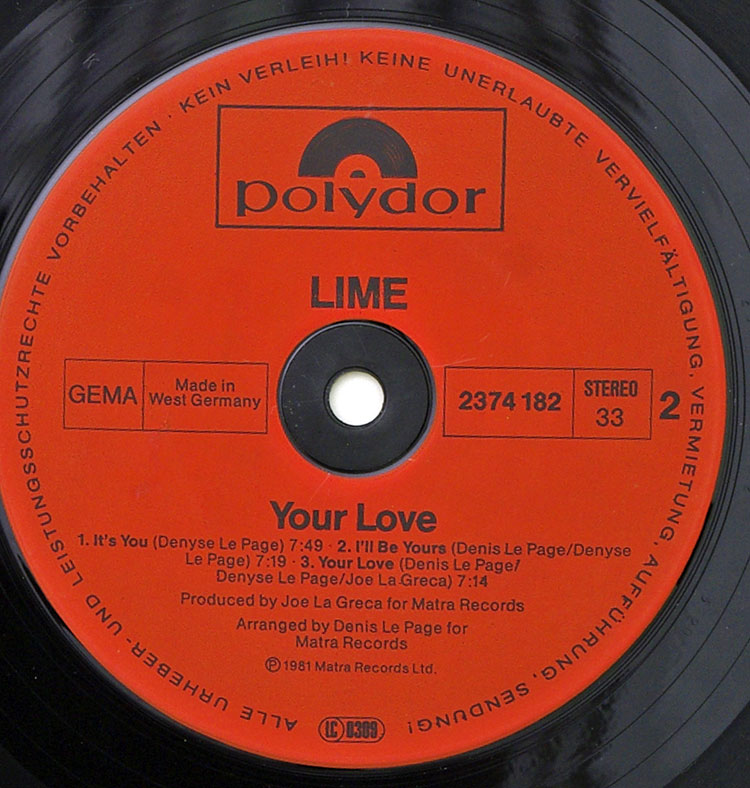  Lime Your Love в продаже