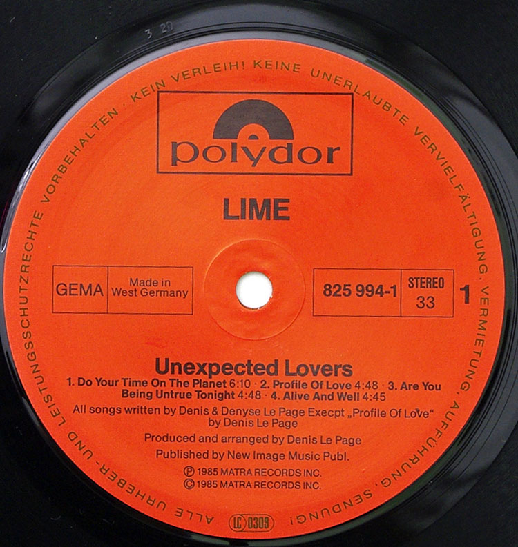  Lime Unexpected Lovers в продаже
