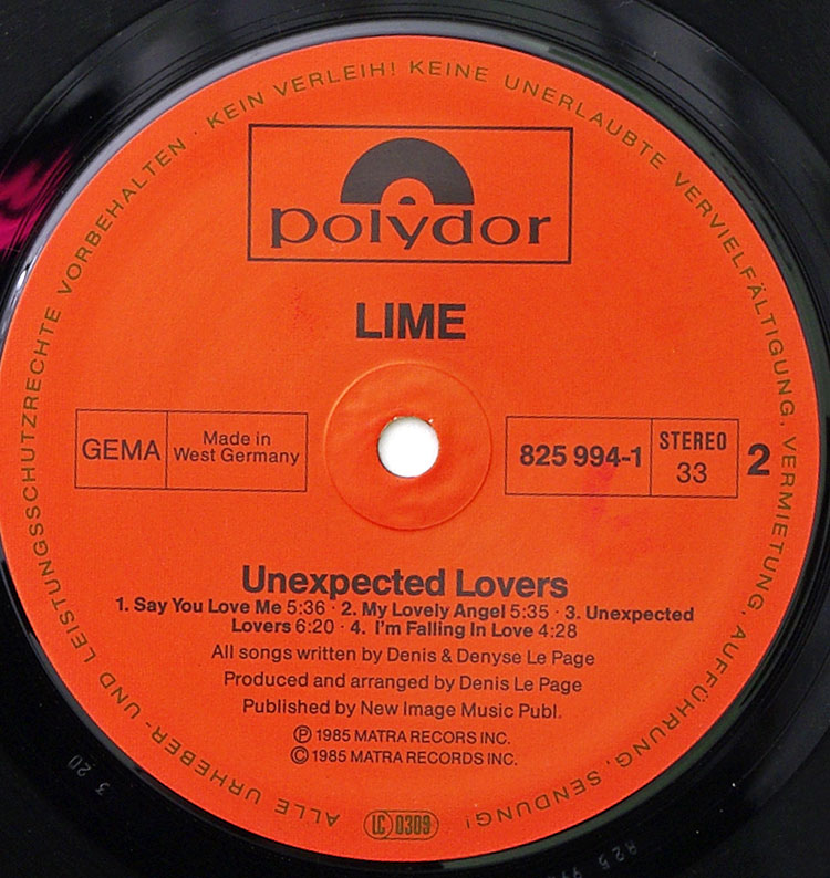  Lime Unexpected Lovers в продаже