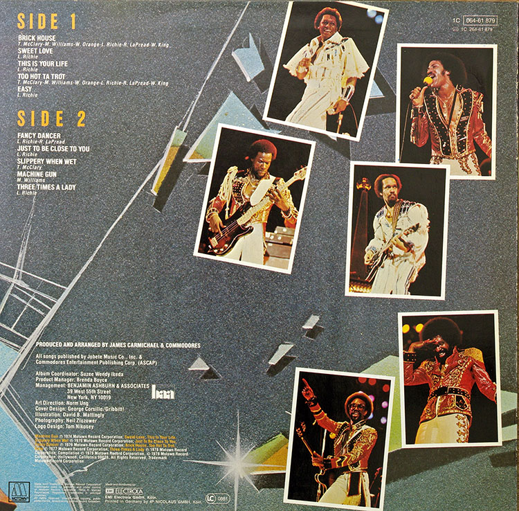  Commodores Greatest Hits в продаже