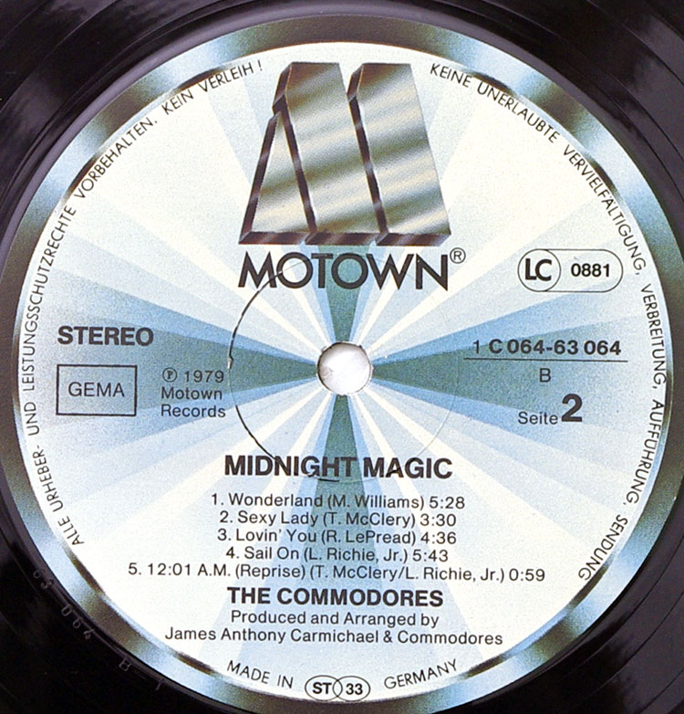  Commodores Midnight Magic в продаже