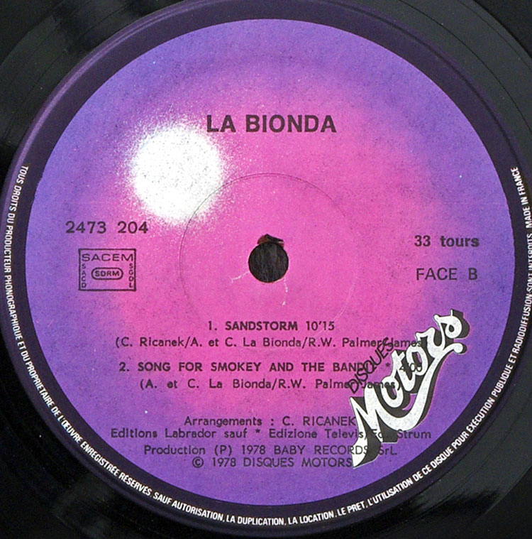  La Bionda  в продаже