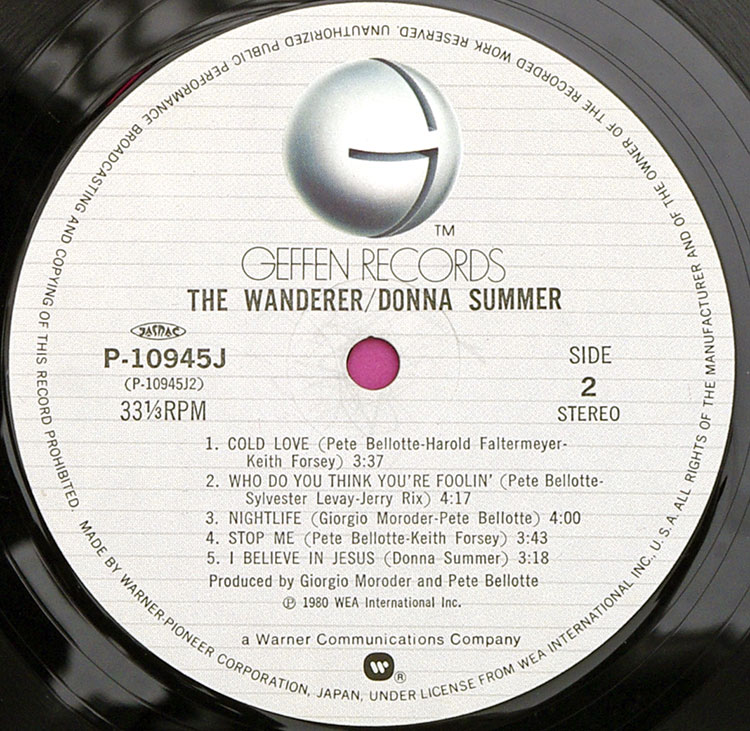  Donna Summer The Wanderer  в продаже