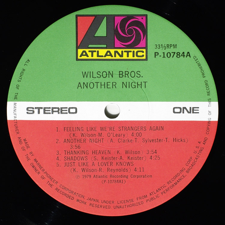  Wilson Bros Another Night в продаже