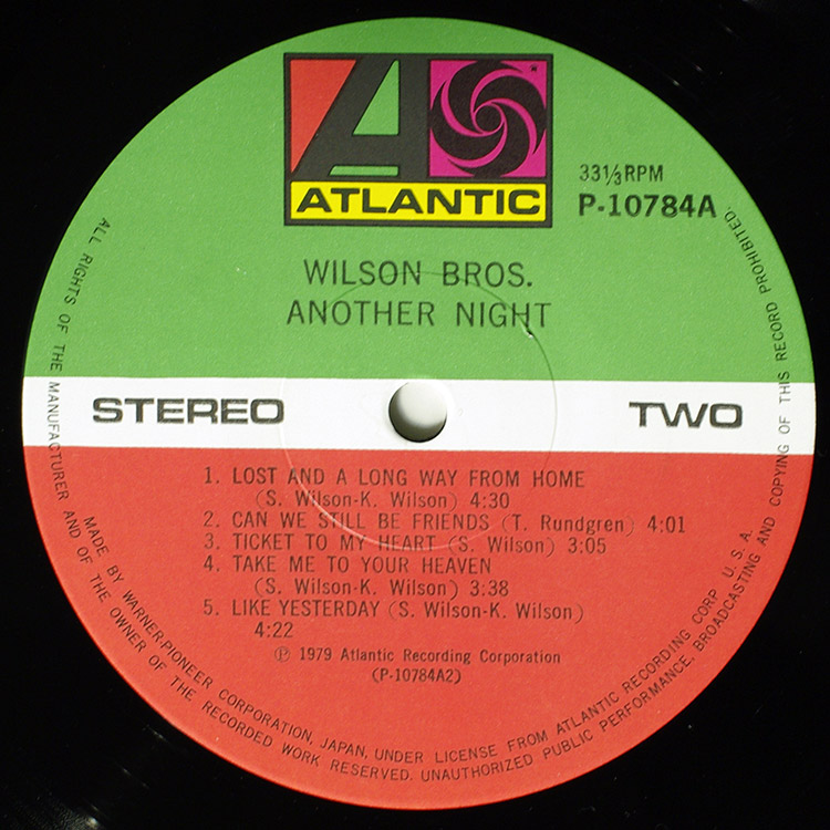  Wilson Bros Another Night в продаже