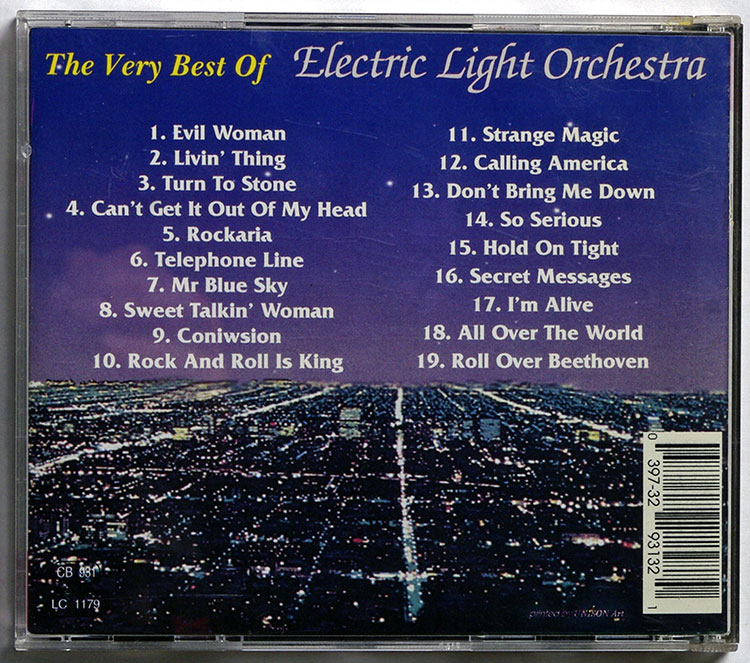  ELCTRIC LIGHT ORCHESTRA The very Best в продаже