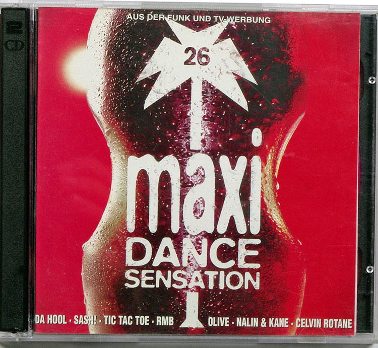  MAXI DANCE SENSATION (2 CD)  # 26 в продаже