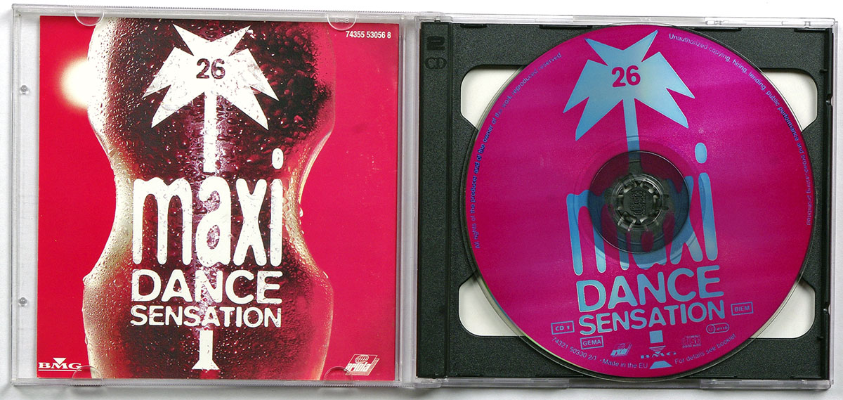  MAXI DANCE SENSATION (2 CD)  # 26 в продаже