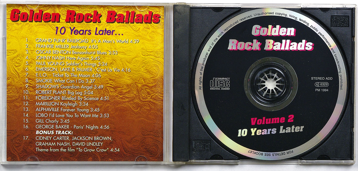  GOLDEN OLD BALLADS 10 Years Later. Vol. 2  в продаже