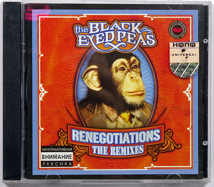  THE BLACK EYED PEAS  Renegotiations (The Remixes) в продаже