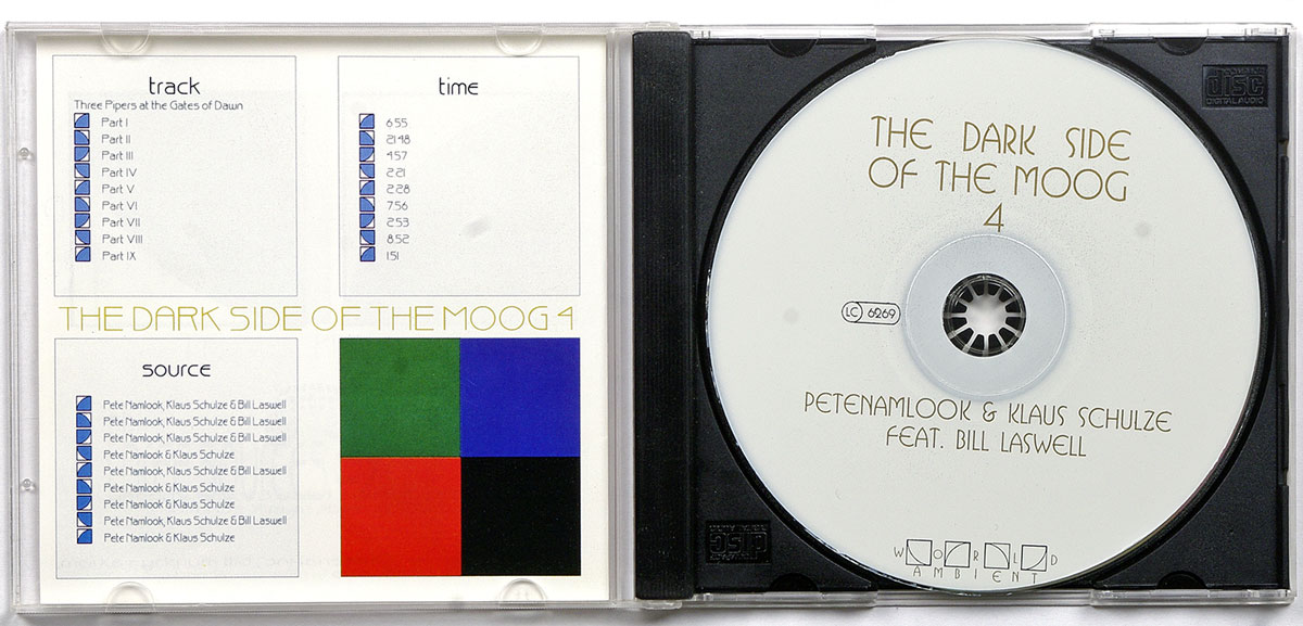  PETE NAMLOOK and KLAUS SCHULZE The Dark Side of the Moog 4 в продаже