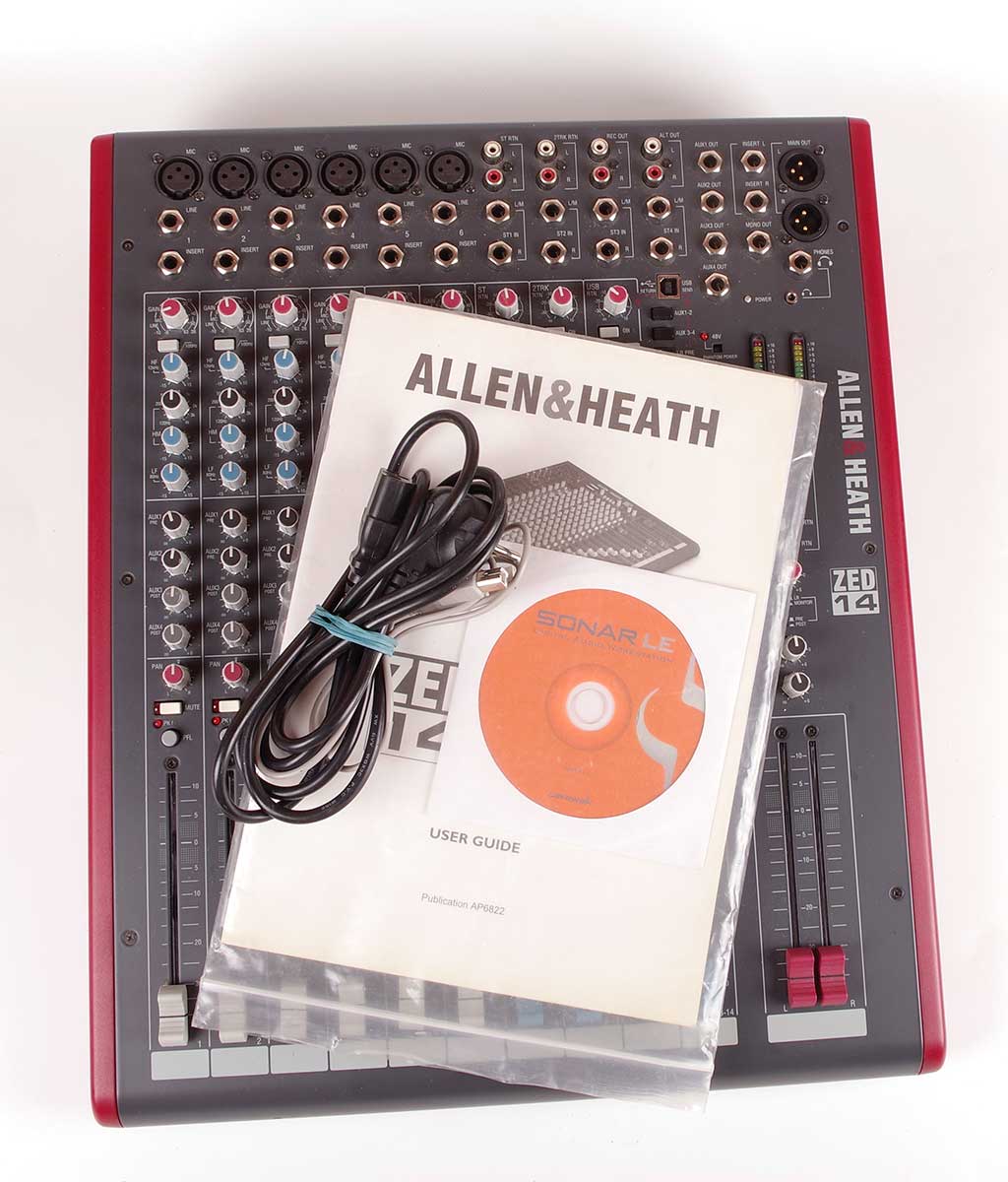  Allen & Heath ZED-14 USB Микшерный пульт в продаже