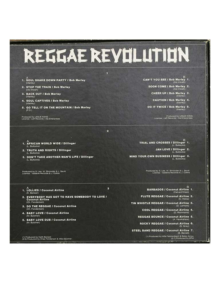  Купить BOB MARLEY Reggae Revolutions