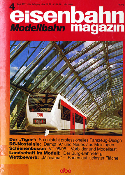  Eisenbahn Magazin 4/1997 в продаже