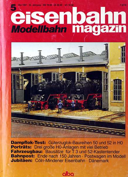 Eisenbahn Magazin 5/1997 купить Eisenbahn Magazin 5/1997 купить