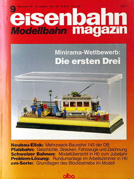  Eisenbahn Magazin 9/1997 в продаже