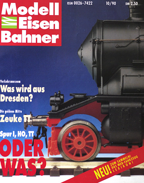 Modell EisenBahner 10/1990. в продаже