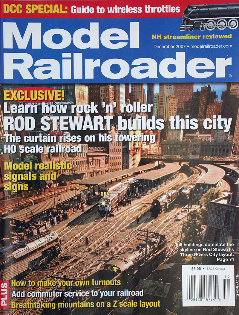  Model Railroader 12/2007 в продаже