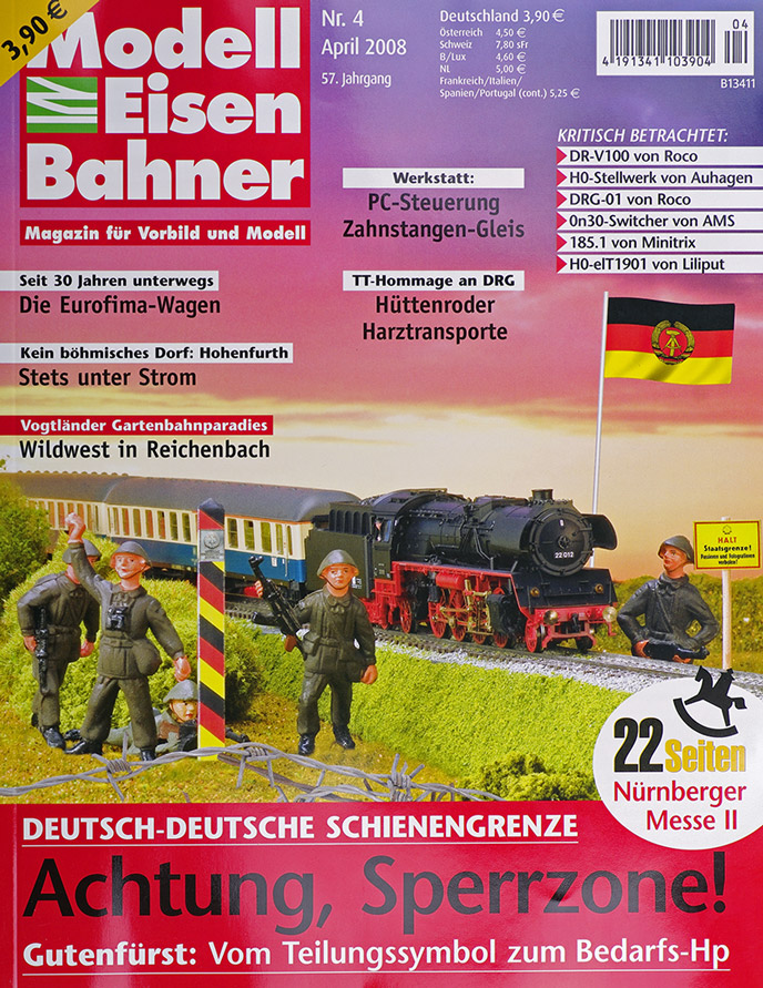  Modell EisenBahner 4/2008 в продаже