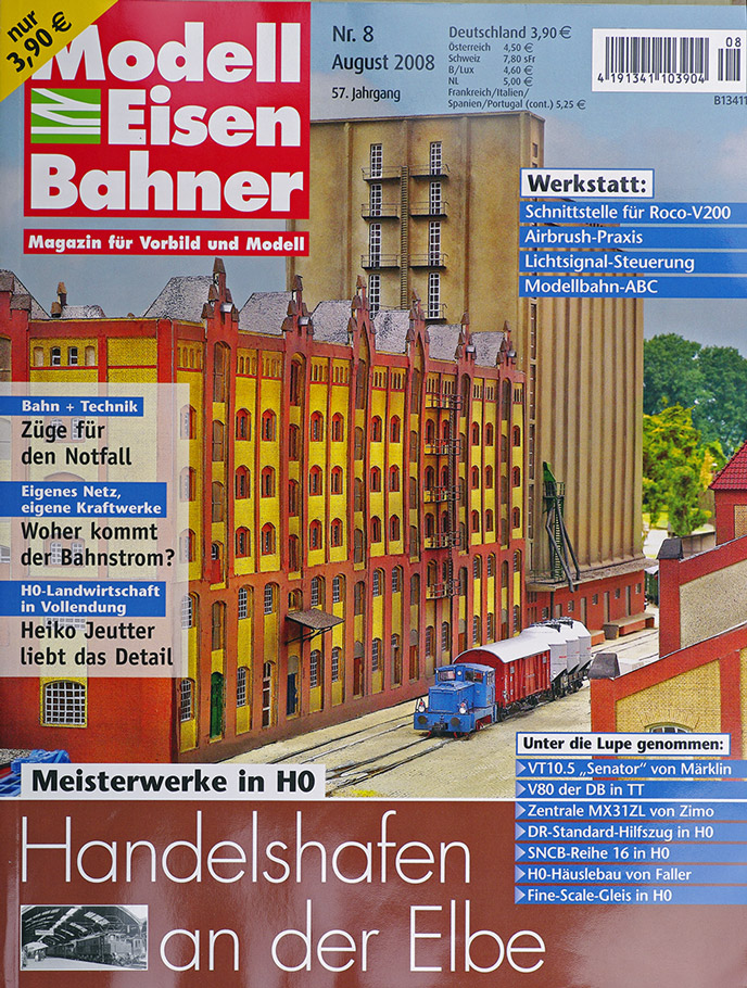  Modell EisenBahner 8/2008 в продаже