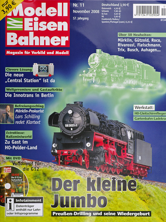  Modell EisenBahner 11/2008 в продаже