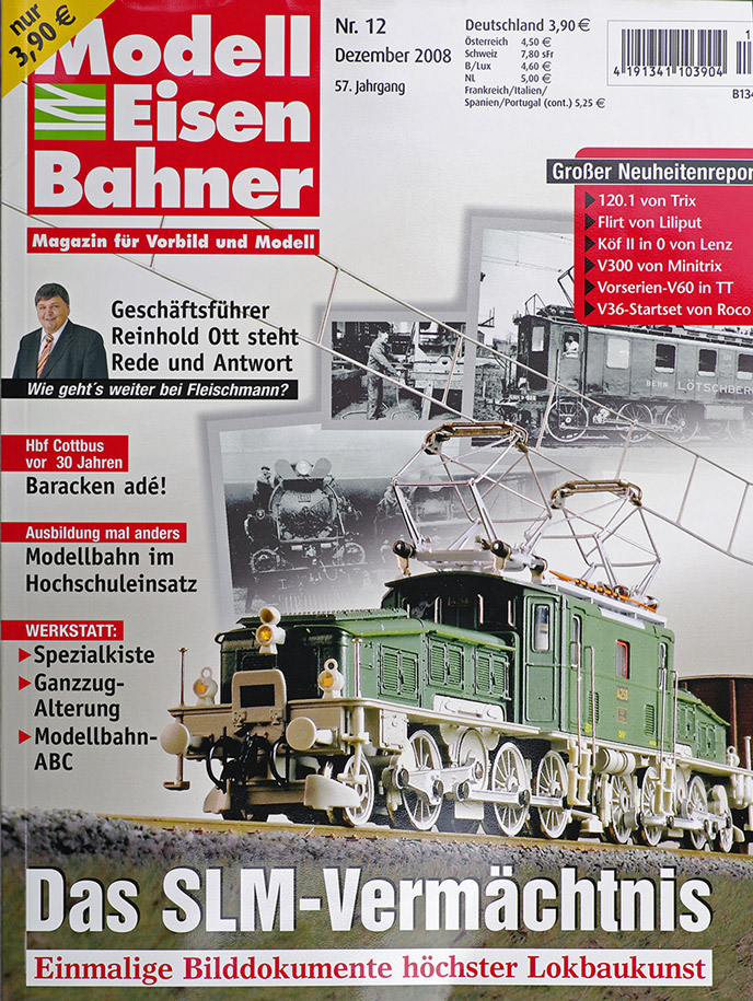  Modell EisenBahner 12/2008 в продаже