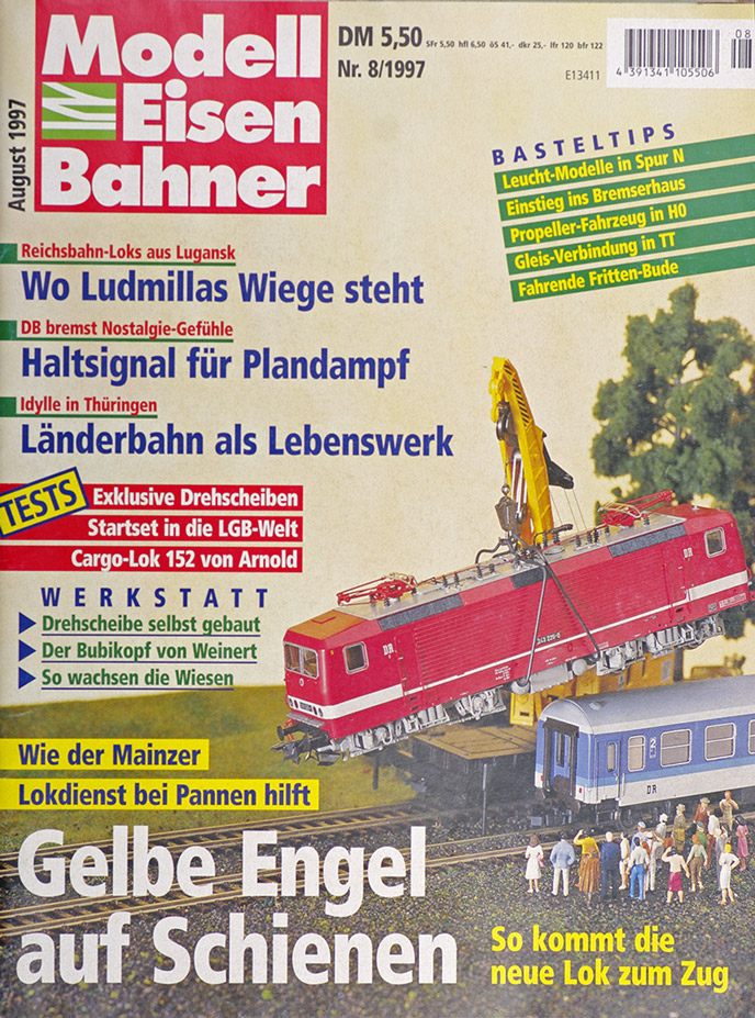  Modell EisenBahner 8/1997 в продаже