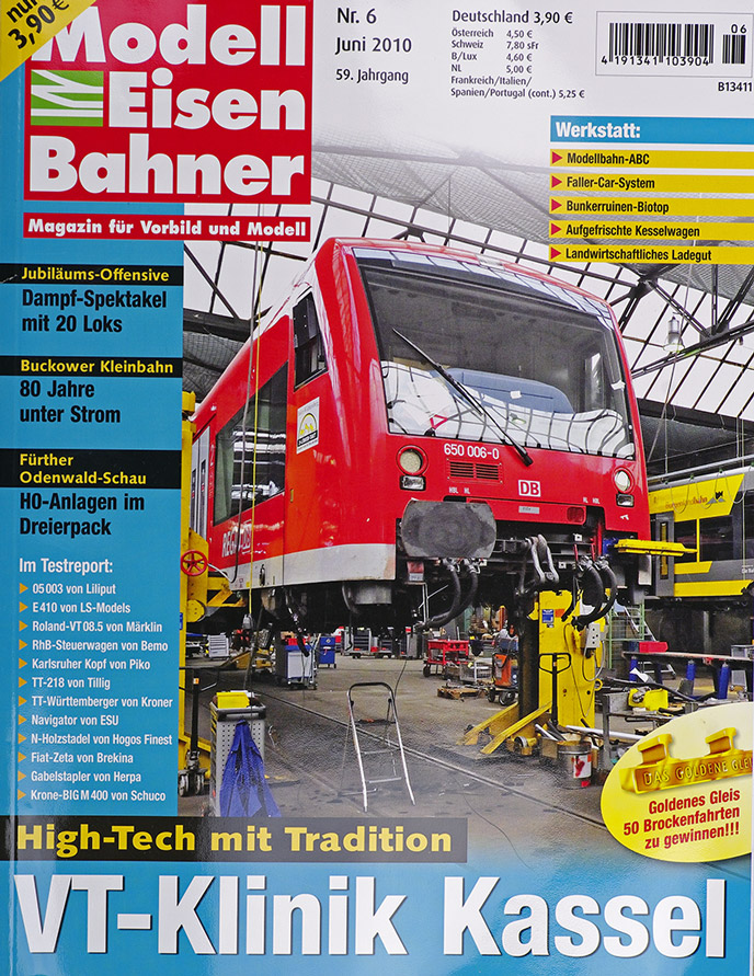  Modell EisenBahner 6/2010 в продаже