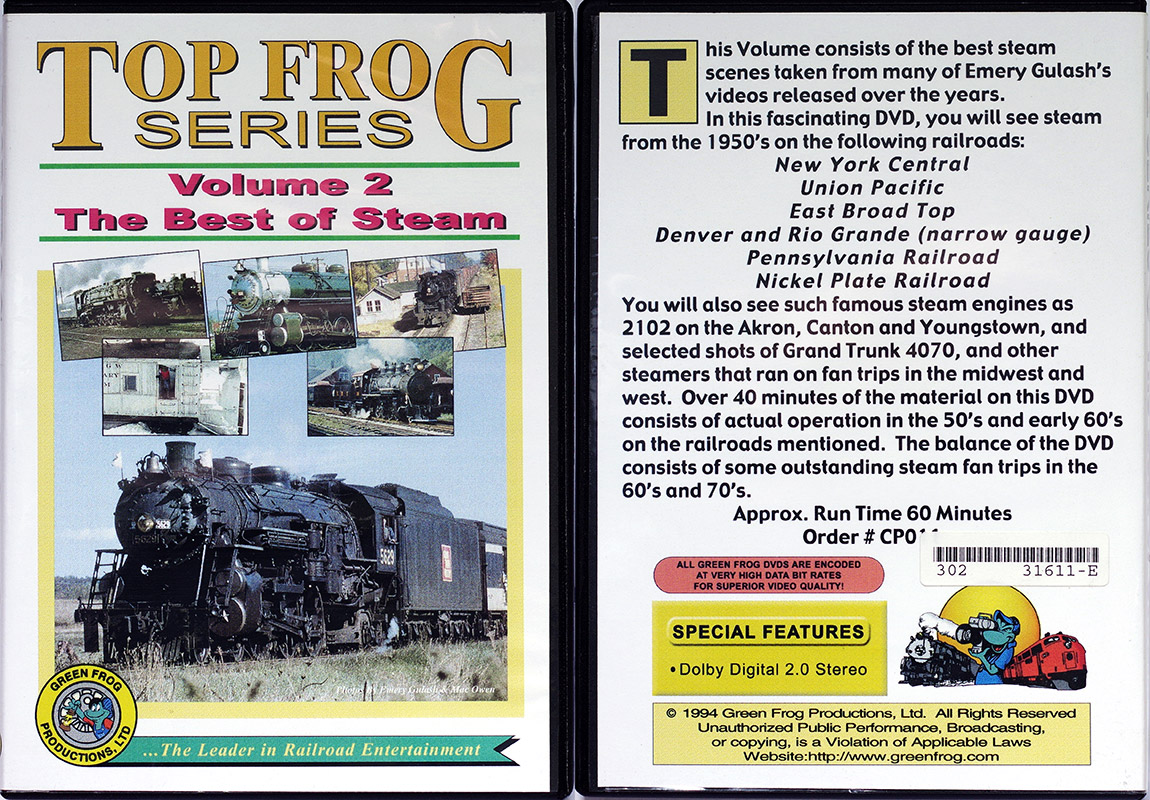  Top Frog Series vol.2 - The Best of Steam (DVD)  в продаже