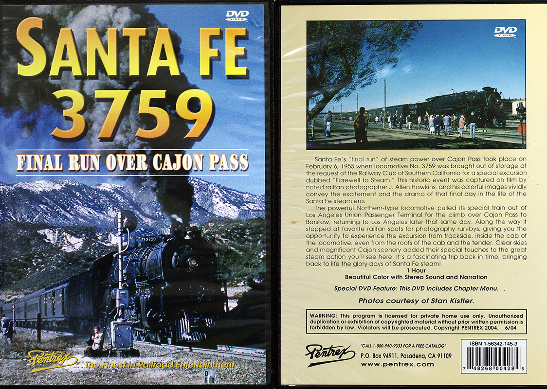  Santa Fe 3759 (DVD)  в продаже