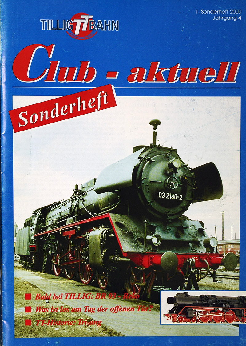  TILLIG TT BAHN Club-aktuell 1/2000 в продаже