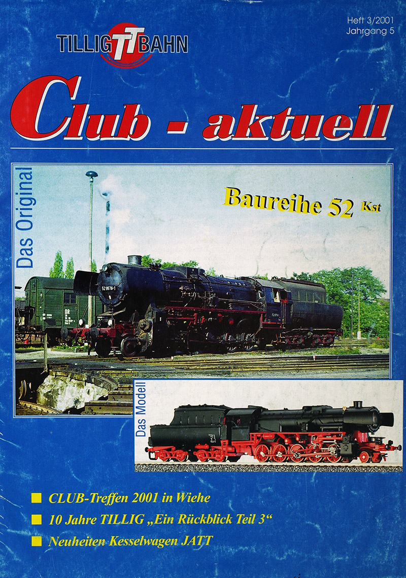  TILLIG TT BAHN Club-aktuell 3/2001 в продаже