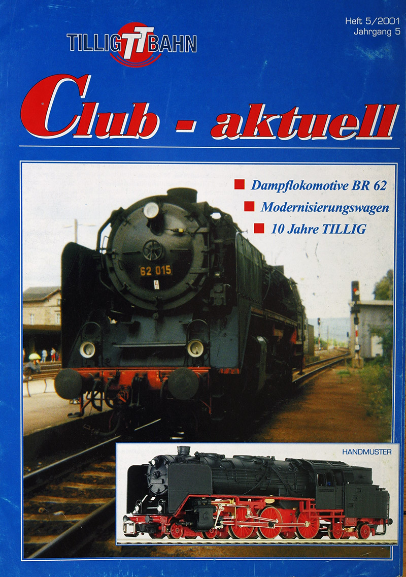  TILLIG TT BAHN Club-aktuell 5/2001 в продаже