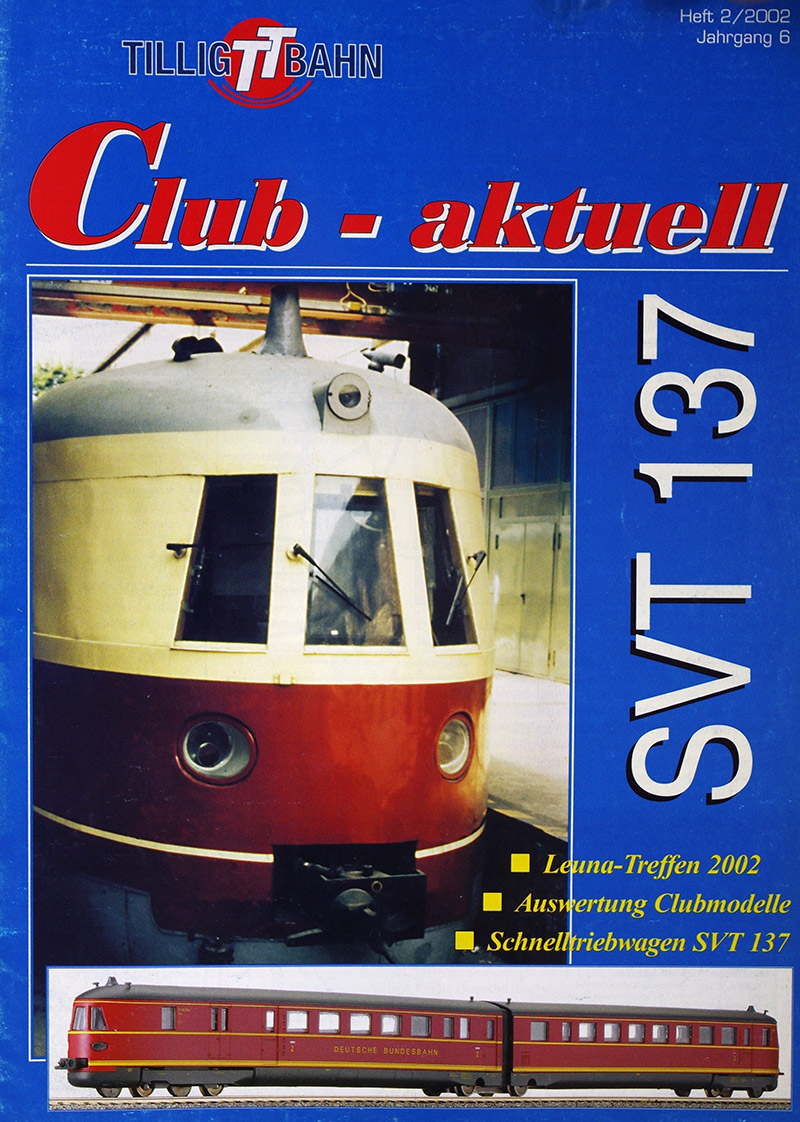  TILLIG TT BAHN Club-aktuell 2/2002 в продаже