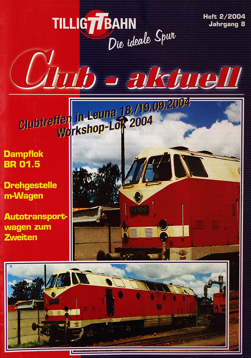  TILLIG TT BAHN Club-aktuell 2/2004 в продаже