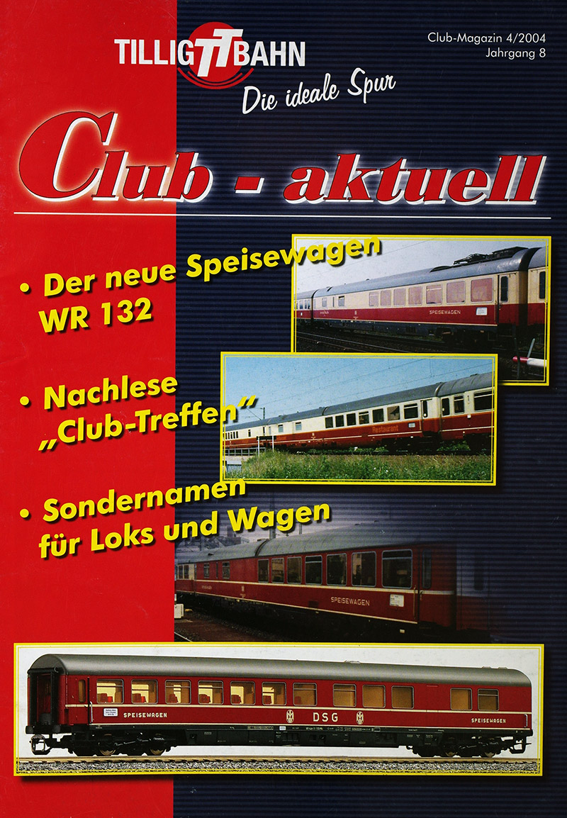  TILLIG TT BAHN Club-aktuell 4/2004 в продаже