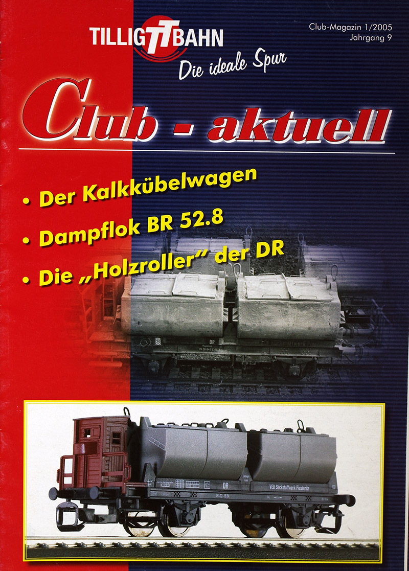  TILLIG TT BAHN Club-aktuell 1/2005 в продаже