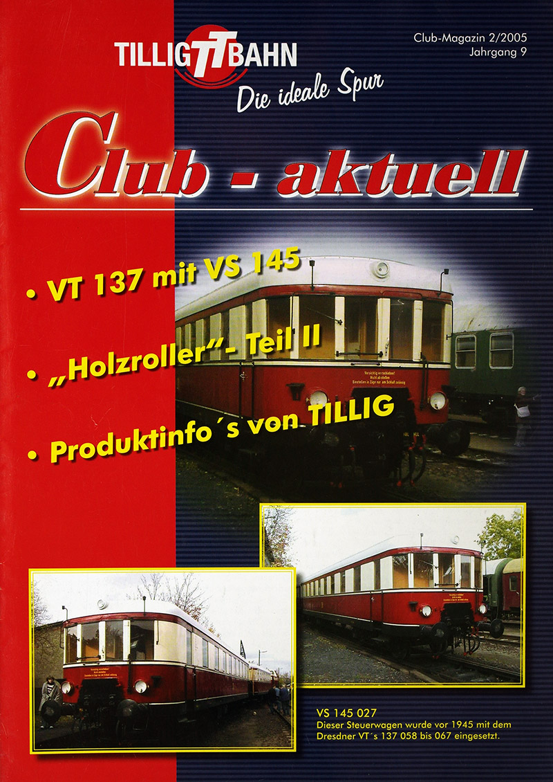  TILLIG TT BAHN Club-aktuell 2/2005 в продаже