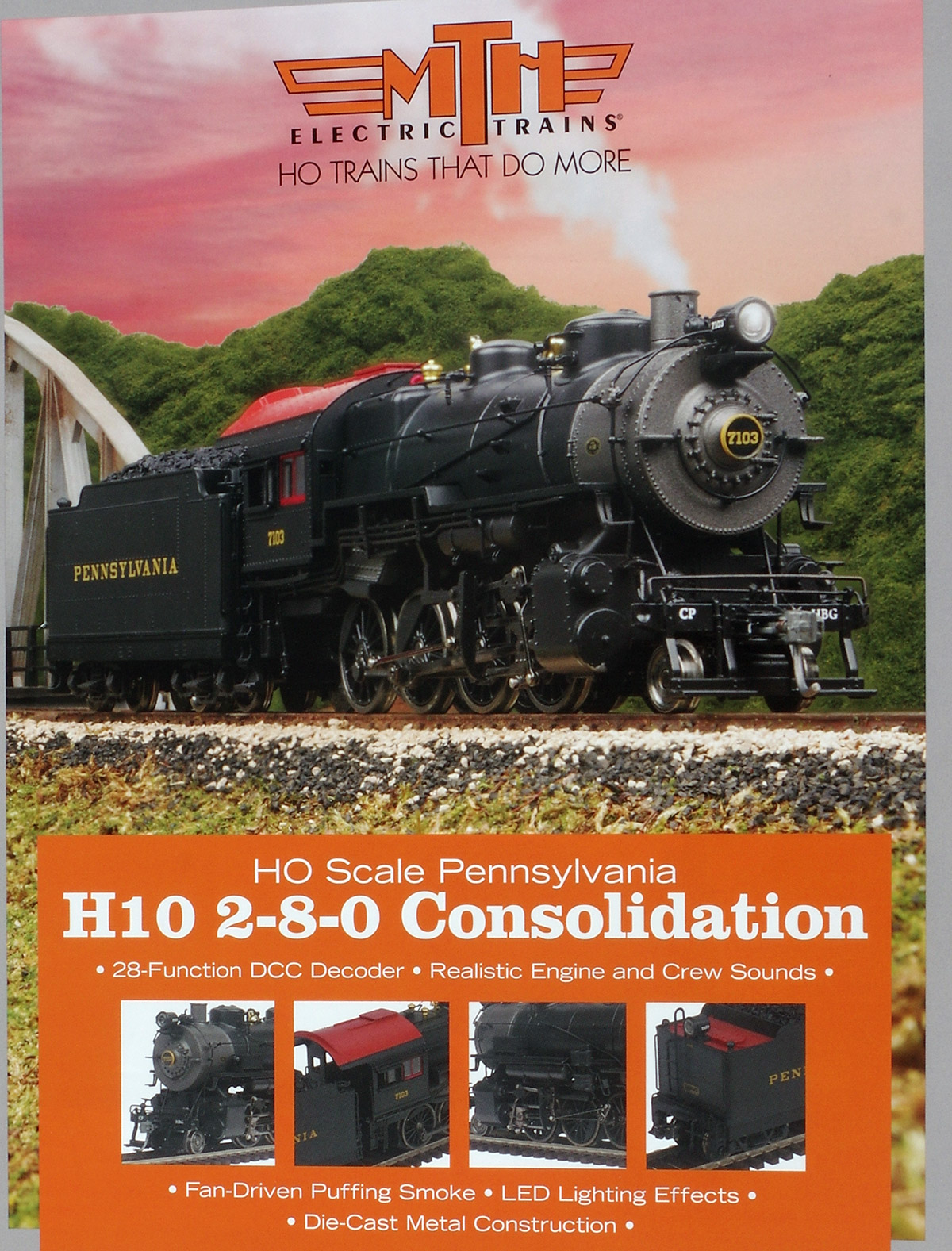  MTH H10 2-8-0 в продаже