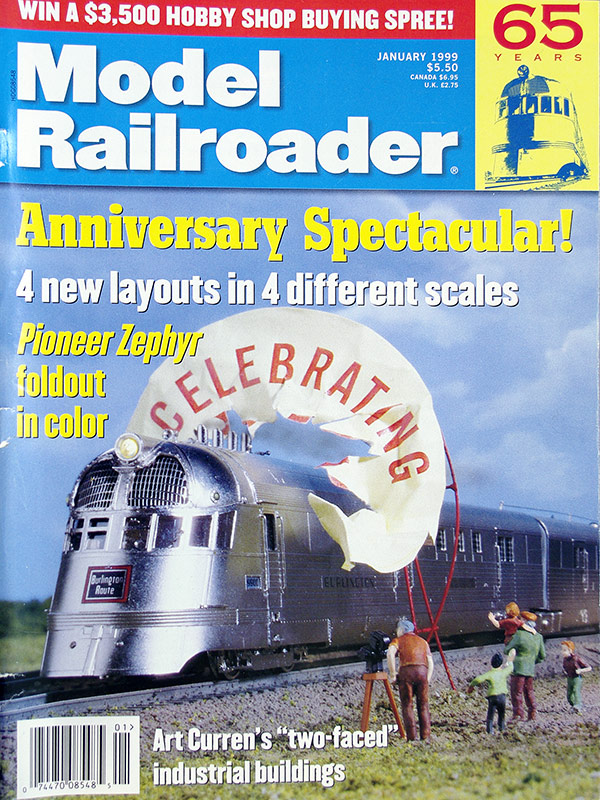  Model Railroader 1/1999 в продаже